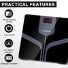 Metene Digital Body Scale, Highly Accurate Bathroom Scale, Measures Weight up to 400 lbs, Includes Batteries
